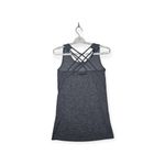 easel  Strappy Back Tank Top For Women Size S Charcoal Gray Photo 1