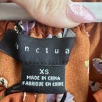 Anthropologie  DRIFTER FLORAL BLOUSE Top XSMALL Burnt Orange NWT Photo 6