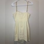 Amanda Uprichard Amanda‎ Uprichard white ivory mini dress with gold chains Photo 10