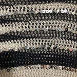 Chico's Chico’s open‎ knit sequin pullover top swim cover up size Chico’s 2 or Large 12 Photo 2