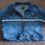 Wax Jean s premium denim crop Jean jacket size large Photo 9