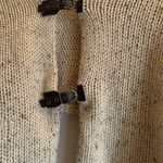 Simply Noelle Noelle Tan Knit Poncho with Buckle Accents Winter Top Pullover OS Photo 1