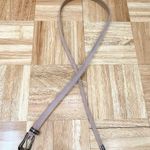 Rebecca Minkoff Blush Genuine Leather Suede Skinny Belt Size L Photo 8