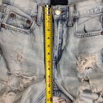 Aeropostale  90’s Baggy Distressed Light Wash High Rise Jeans Size 00 Blue Photo 7