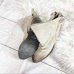 sbicca - Millie Women's Suede Leather Ankle Booties in Beige Size 8.5 Photo 4
