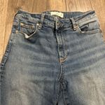 Mango MNG by Straight Leg Jeans Women's Size 6 High Waist Medium Wash Denim Photo 2