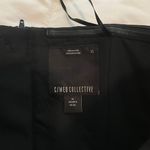 C/MEO COLLECTIVE Black Peplum Strapless Top NWOT XS Photo 2