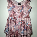 Urban Outfitters  Neutr Mot Shorts Romper Size S Baby Doll Y2K Tiered Renaissance Photo 0