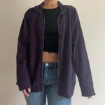 Chico's Purple Zip Up Sweatshirt Photo 1