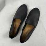 Lucky Brand  Black Leather Slip On Loafer‎ Flats Womens 7.5M Comfort Shoes Photo 4