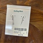 Coldwater Creek NWT 'Shooting Star' Marked Sterling Silver Hook Earrings Photo 1