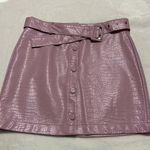 Le lis Boutique  Pleather Skirt Photo 0