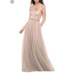 WToo by Watters 448 blush pink bobbinet tulle dress Size 12 Photo 10