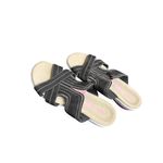 Ryka Black Athletic Slide Sandals With Pink Sole Womens Size 9 Photo 4