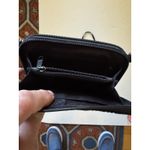 Vera Bradley 3 In 1 Crossbody Wristlet Wallet Quilted Black Shoulder Strap Photo 3