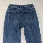 Brandy Melville Small High Waisted Straight Leg Jeans Medium Blue Photo 8