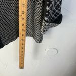 Chiaramente‎ Italy Wool Blend Cardigan Sweater Button Front Black Beige Small Photo 7