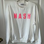 NASH‎ COLLECTION Women’s White with Neon Pink Long Photo 8