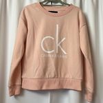 Calvin Klein Jeans Light Pink Barbiecore Pullover Sweatshirt Size Small Photo 0