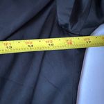 Kay Unger  Portrait Black Satin V-Neck Shawl Collared Sheath Evening Dress Size 8 Photo 7