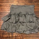 Amore Smocked Layer Skirt Gray Size L Photo 1