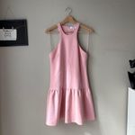 Likely  Dress Leila Blush Pink Drop Waist Sleeveless Halter Mini Dress Size 4 Photo 0