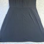 To The Max Black Scoop Neck Dress Women's‎ XL Pockets 3/4 Sleeves Knee Length Photo 6