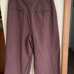 Madewell The Harlow Wide-Leg Pant Chocolate Raisin Brown Photo 9