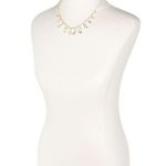 Kate Spade New!  Disco Pansy Flower Bird Crystal Gold-tone Necklace 16" +Extender Photo 2