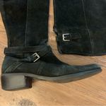 Schutz  Over The Knee Suede Black Boots Size 37 7 Photo 6