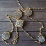 Amrita Singh  Gold Austrian Crystal Necklace Photo 3