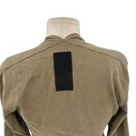 Owens’ Slab by Rick Owens Asymmetrical Long Sleeve Tee Green Size Small Photo 9