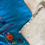 Mexican Colorful Embroidered Blue Dress Size undefined Photo 2