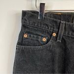 Levi's Vintage 512 Slim Fit Tapered Leg Black High Waist Cotton Denim jeans 16 32 Photo 46