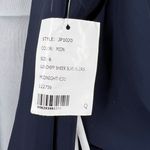 Jenny‎ Packham Dress Floor Length Midnight Blue Lux Chiffon Formal Size 6 New Photo 6