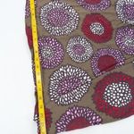 New Boden US 14 Maroon Beaded Scoop Neck Floral Print Viscose Empire Waist Dress Red Photo 6