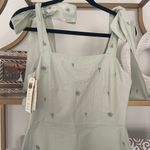 NWT Fanm Mon Sara Dress Size Small S Marassa Midi Dress Green Photo 5