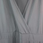 Beautiful XL Plain Black Crossover Front Dress Plus Funeral Size 16 Photo 4