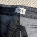 Macy's M1858 Black Distressed Skinny Mid Rise Ankle Jeans Photo 1