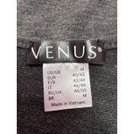 Venus  Grey Cold Shoulder Ruffle Sleeve Jumpsuit Jogger Pants Women's M Photo 2