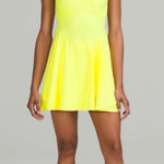 Lululemon  Court Crush Dress Electric Lemon 6 Photo 0