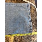 Bershka  x ASOS High Rise Drawstring Waist Baggy Jeans Medium Blue Size 2 Photo 9