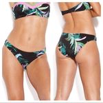 Seafolly Las Palmas Hipster Bikini Bottoms Size 12 Black Tropical NWT Photo 7