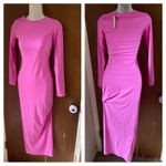 SKIMS Rare  Fits Everyone maxi dress in neon orchid pink Photo 4