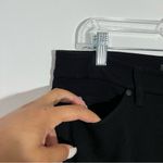 Eileen Fisher  Washable Stretch‎ Jersey Knit Black Pants Size 6 Photo 7