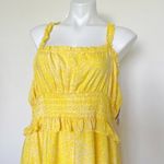 BP Nordstrom  Sundress Mini Dress Plus Size 1X Yellow & Pink Sleeveless NEW Photo 4