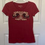 Lucky Brand Boho Elephant Tee Medium Photo 0