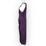 Slny S.L. Fashions Maxi Dress Women's Plus 18 Purple Embellished Halter Neckline Photo 3
