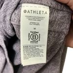 Athleta  Uptempo Long Sleeve Top Shirt Size Medium M Purple/Gray Spacedye Photo 6