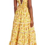 MELLODAY Maxi Dress Floral Tiered Size L NEW with Tag Photo 3